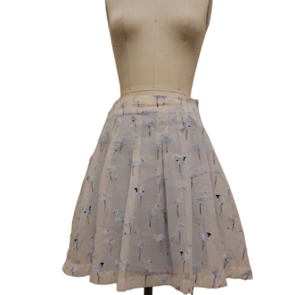 Stage Of Playlord White/Blue Women's Skirt Size 4